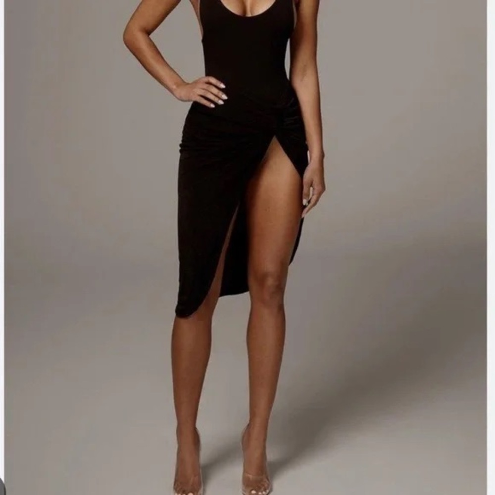 JLUXLABEL NAMYA KNOTTED
SKIRT